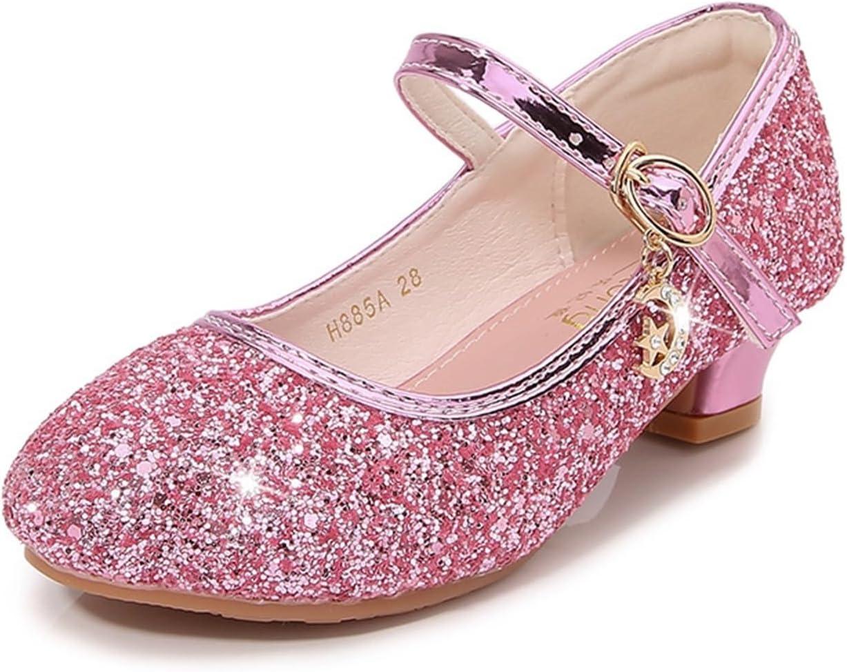 image:imageMary Jane Chaussures pour femme Escarpins lanires Paillettes Chaussures talons pour femme Chaussures lgantes et confortables Ballerines basses Chaussures de danse Chaussures de soire CosplayRose