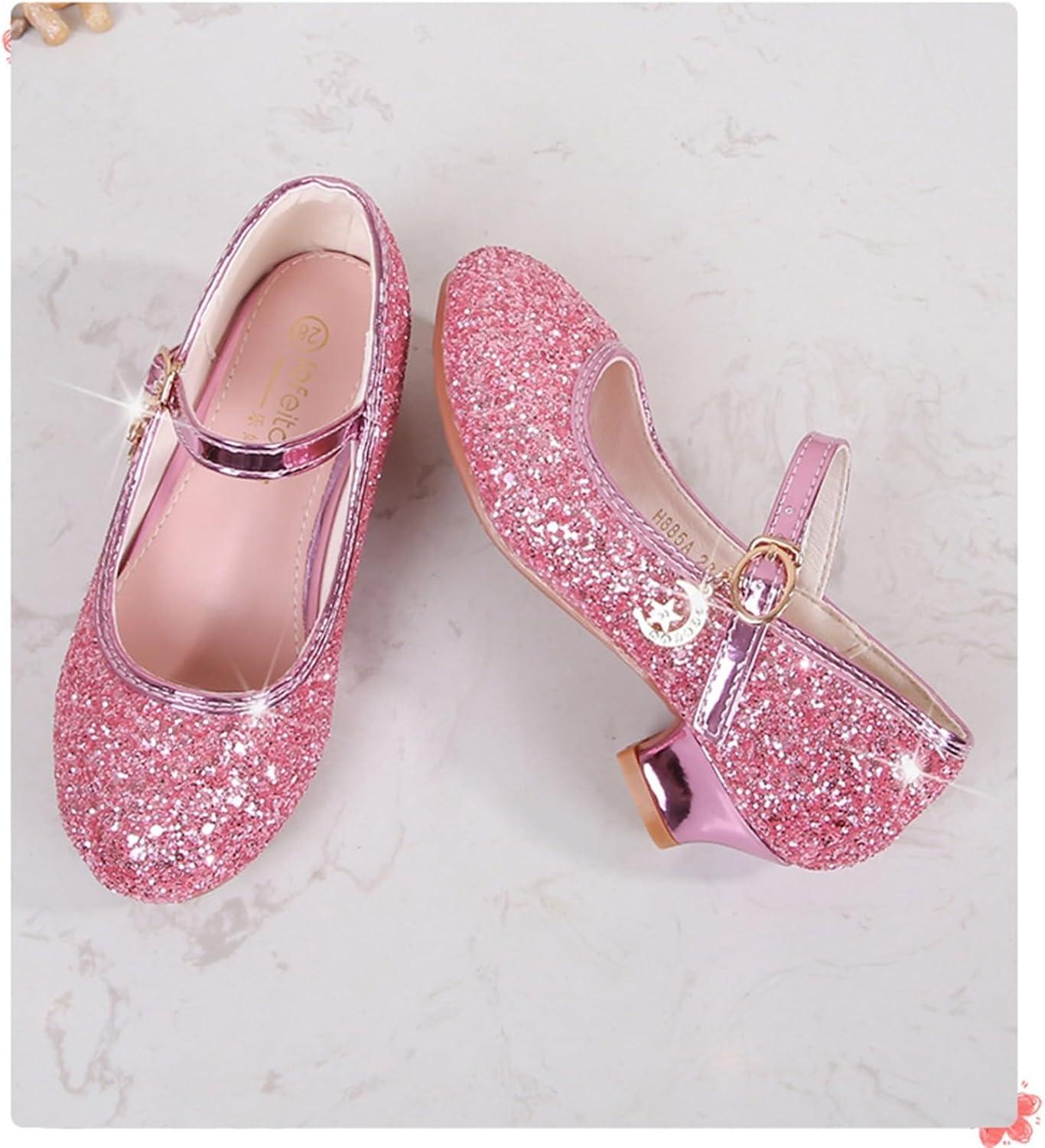 image:imageMary Jane Chaussures pour femme Escarpins lanires Paillettes Chaussures talons pour femme Chaussures lgantes et confortables Ballerines basses Chaussures de danse Chaussures de soire CosplayRose