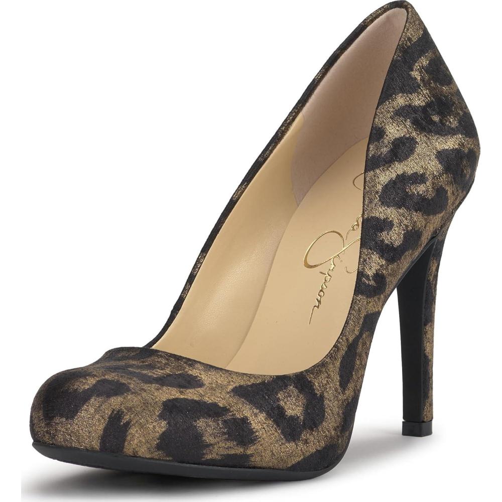 image:imageJessica Simpson Calie PlateformeFemmeGolden Copper Wild Cat