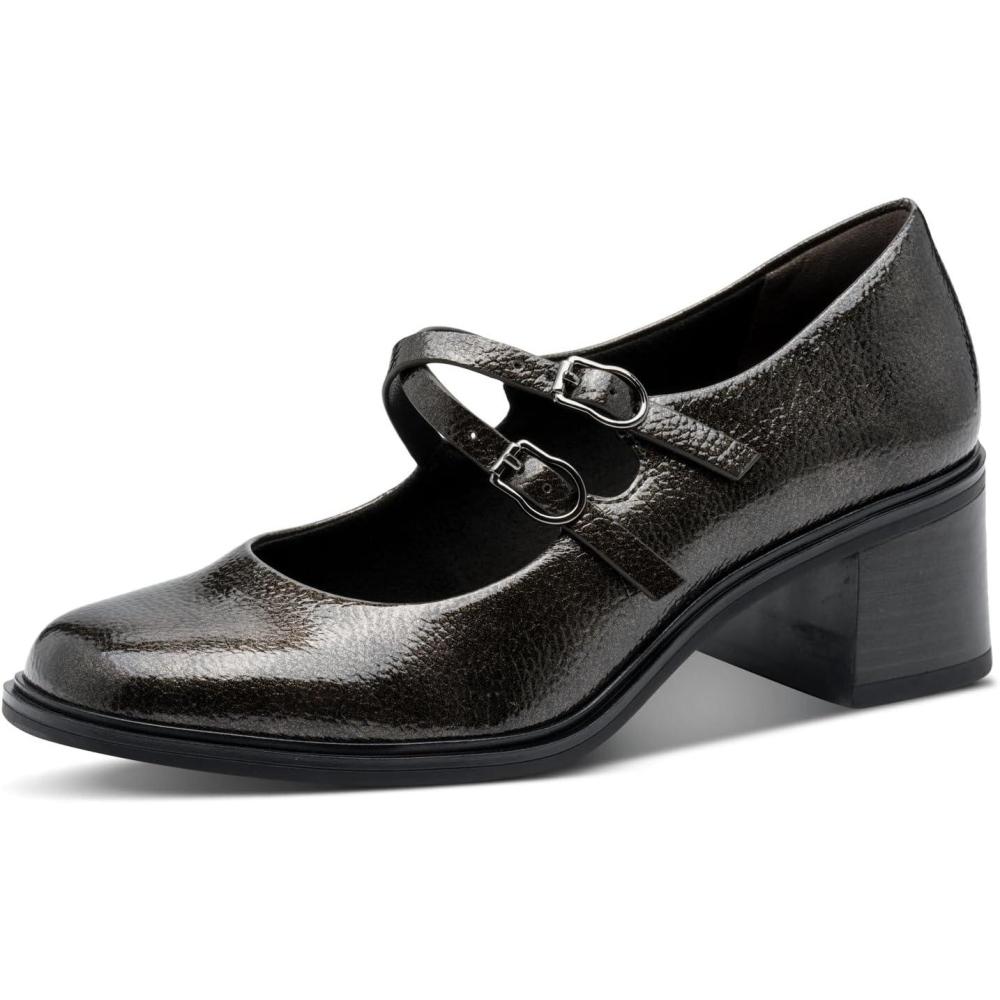 image:imageTamaris Damen Pump with Strap 12245945 EscarpinsFemmeArdoise