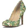 Jacquard Vert Multi Jungle