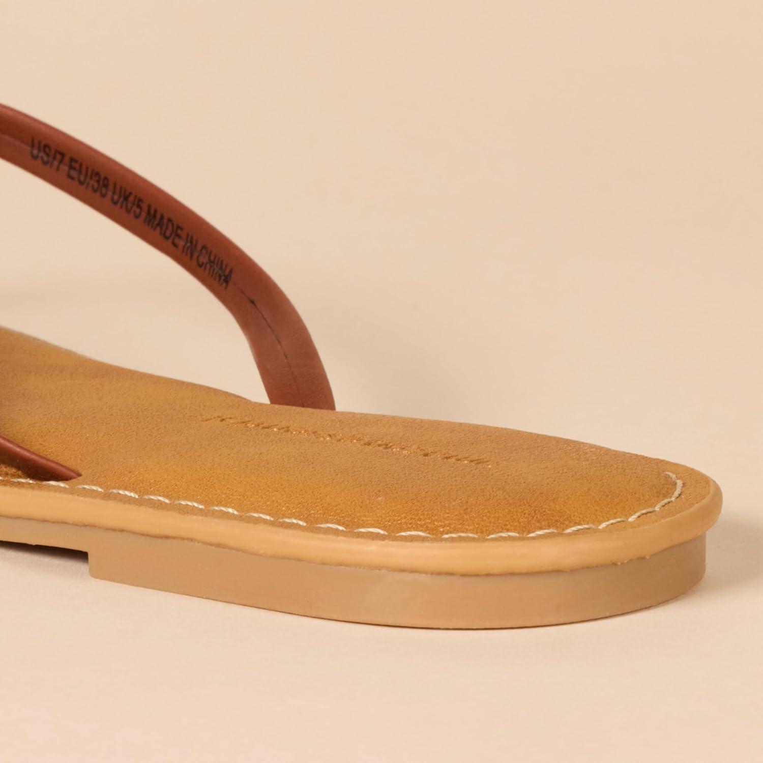 image:imageAmazon Essentials Femme Sandale TongBrun