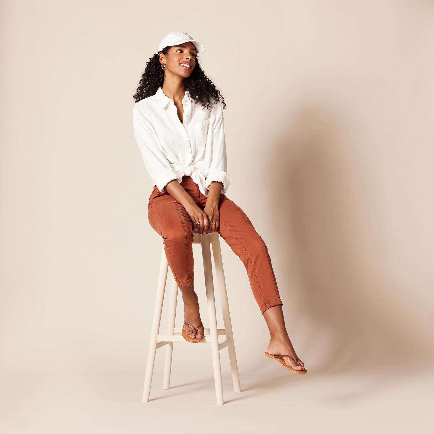 image:imageAmazon Essentials Femme Sandale TongBrun