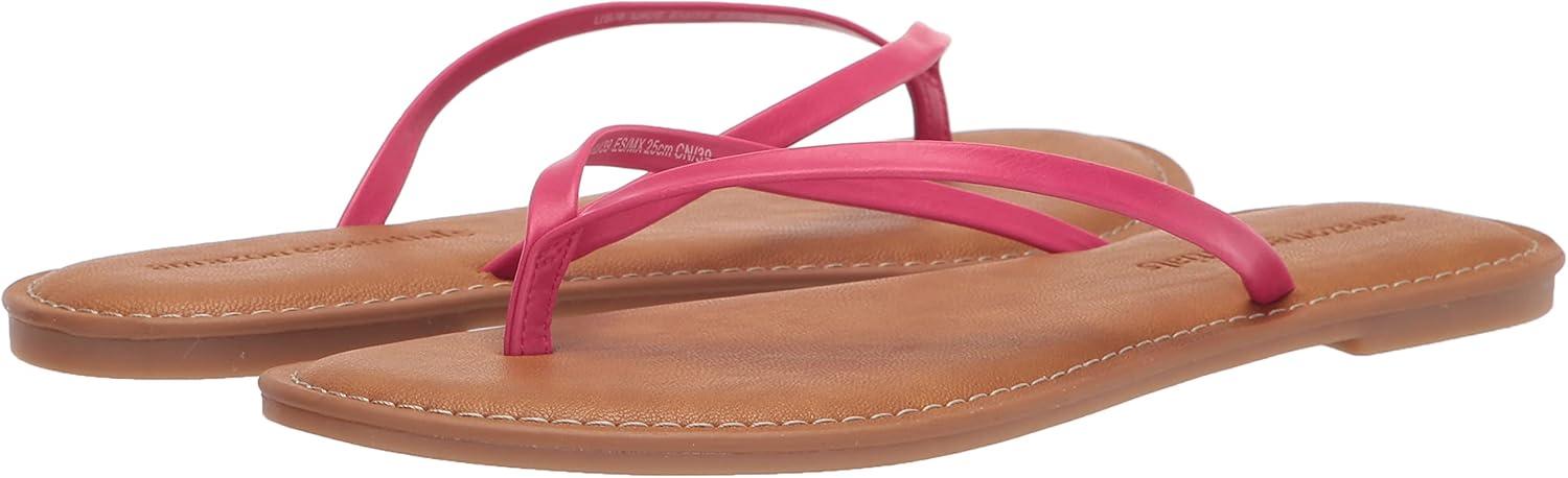 image:imageAmazon Essentials Femme Sandale TongRose Vif