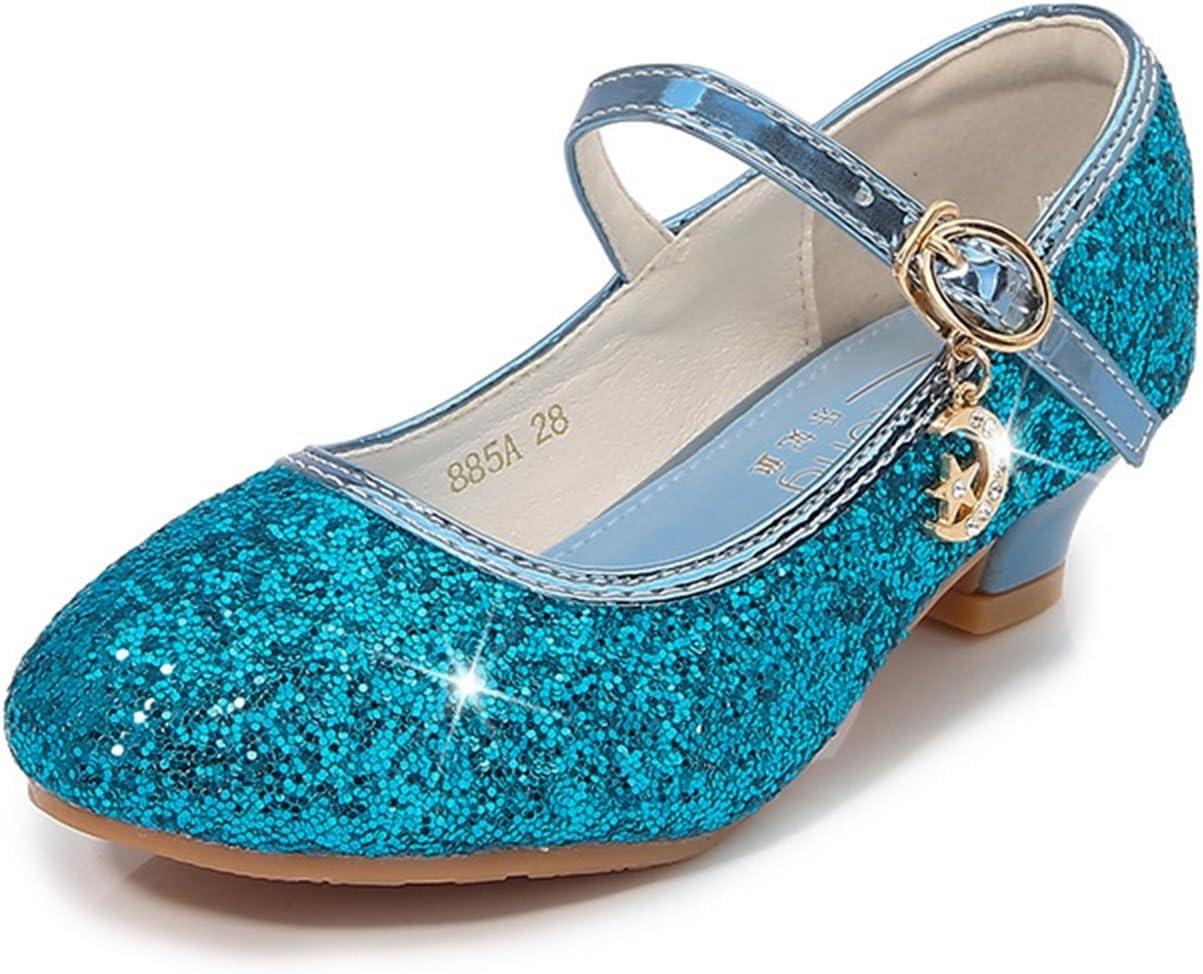 image:imageChaussures de Danse Femme Ferme Argent Chaussures Talons lgant Doux Sandales Antidrapant avec Strass Chaussures de Mode Noir Chaussures Ballerine Femme Professionnel pour Cocktail SoireBleu