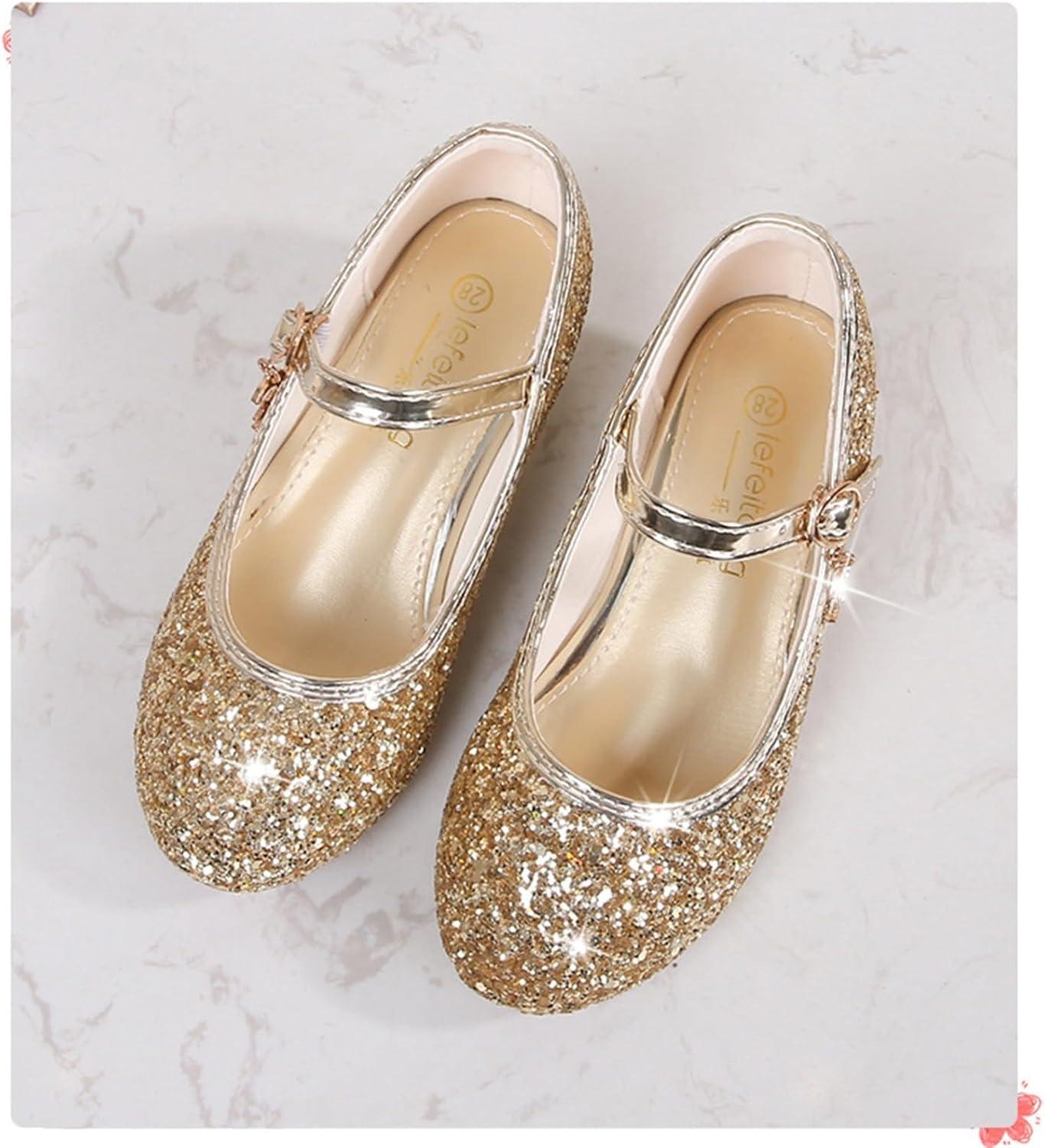 image:imageChaussures de Danse Femme Ferme Argent Chaussures Talons lgant Doux Sandales Antidrapant avec Strass Chaussures de Mode Noir Chaussures Ballerine Femme Professionnel pour Cocktail SoireOr