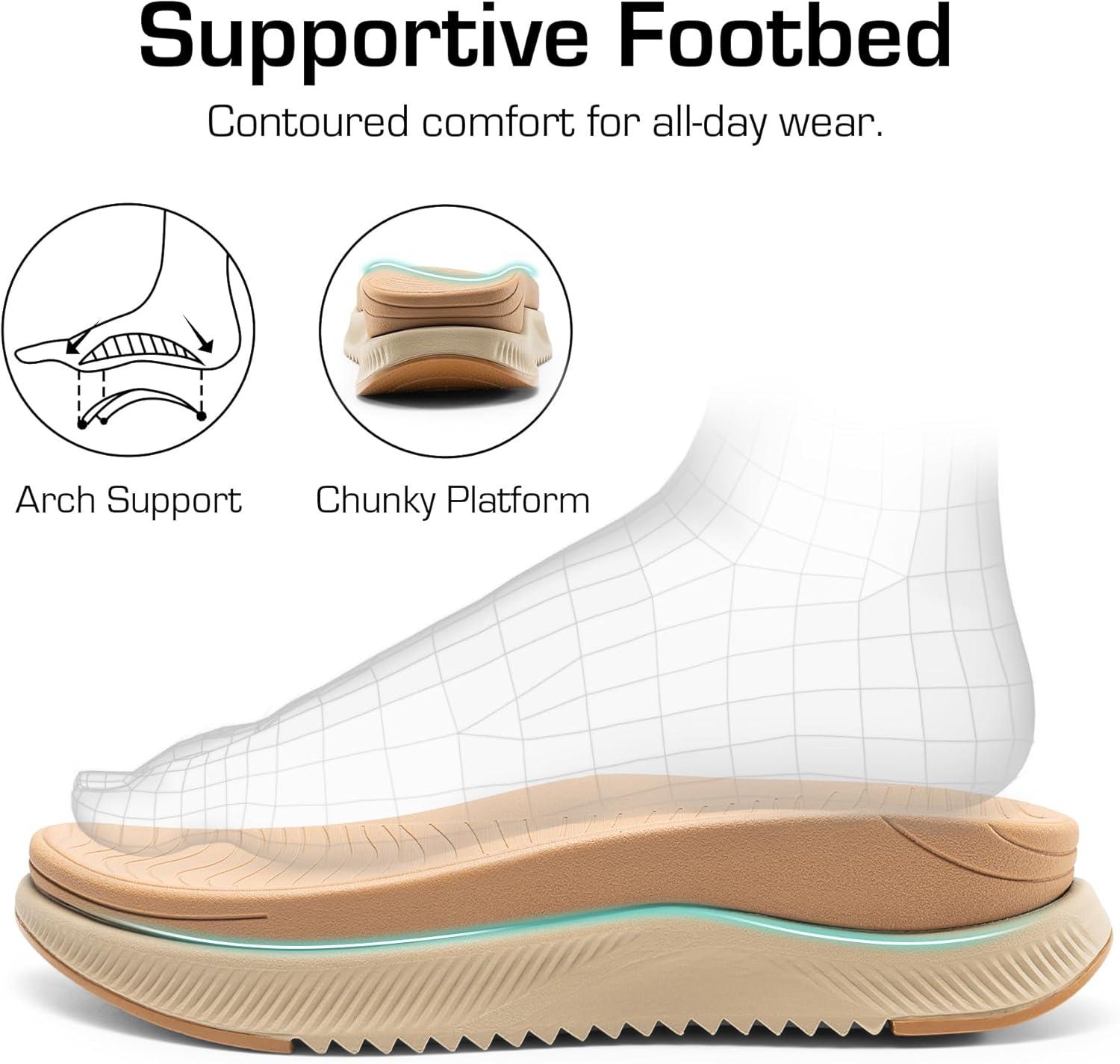 image:imageDREAM PAIRS Sandales Athltiques pour Femmes Confortable et Antidrapantes Sandale de Extrieur Pratique DWUMST2507Brun
