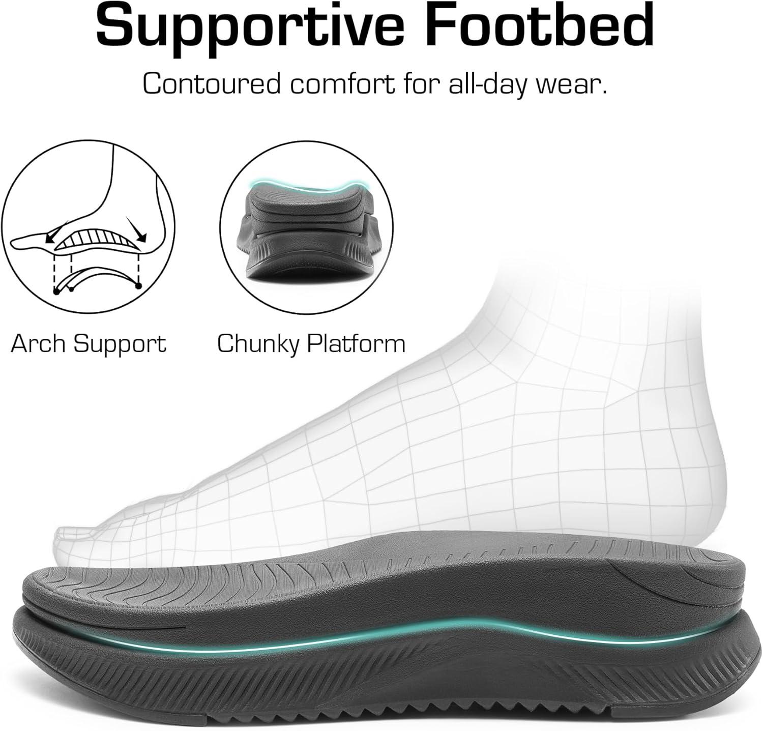 image:imageDREAM PAIRS Sandales Athltiques pour Femmes Confortable et Antidrapantes Sandale de Extrieur Pratique DWUMST2507Noir