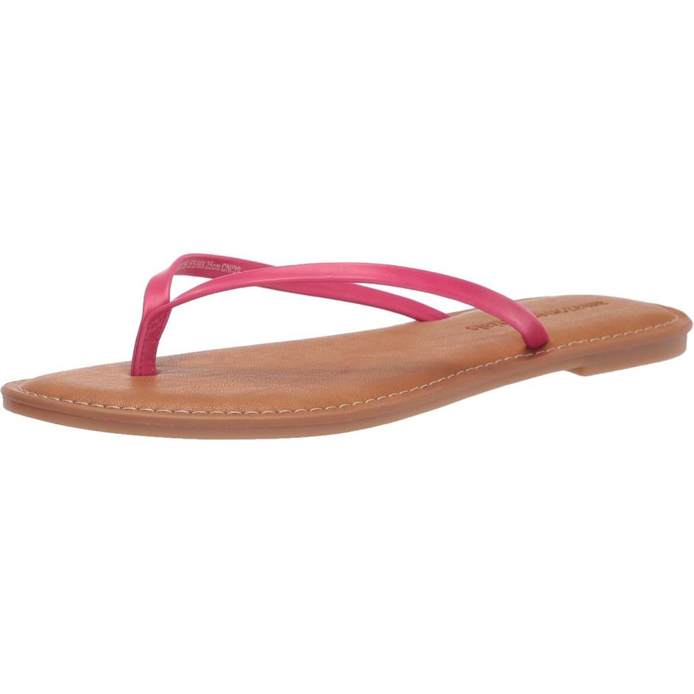 image:imageAmazon Essentials Femme Sandale TongRose Vif
