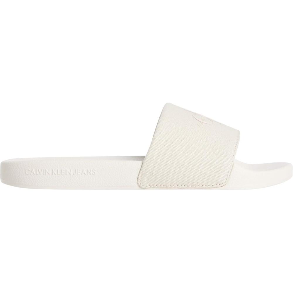 image:imageCalvin Klein Mules en Toile recycle FemmeBeige Triple Turtle Dove