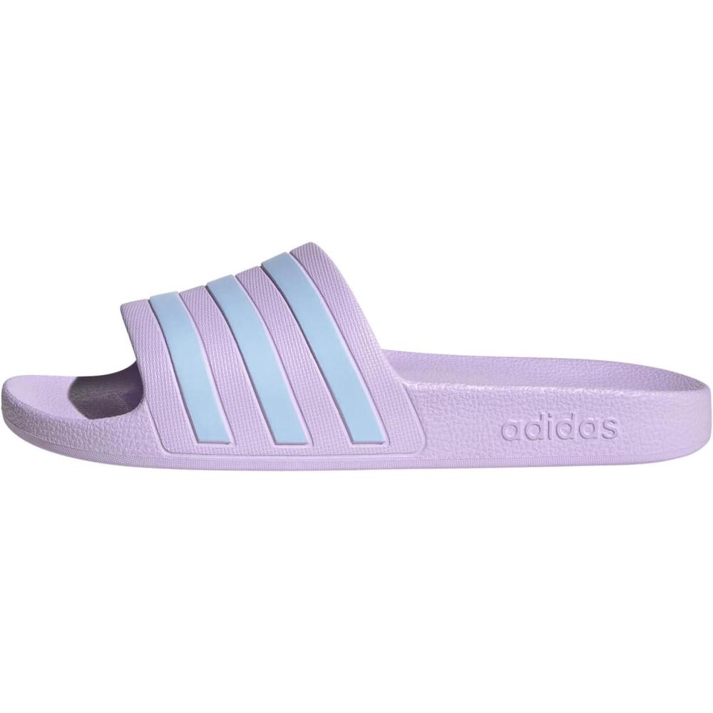 image:imageadidas Femme Adilette Aqua ClaquettesIce Lavender Glow Blue Glow Blue