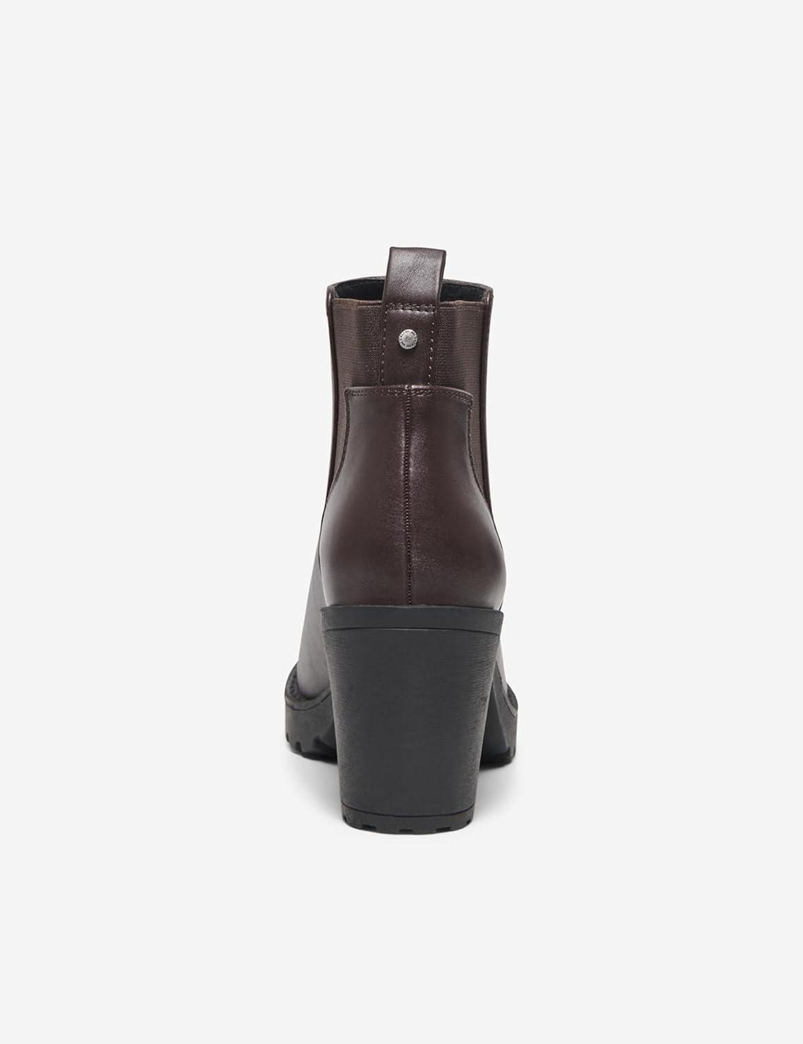 image:imageONLY Women Chelsea Boots with Heel Ankle Shoes Bootie Boots Without Closure ONLBARBARAMarron Pierre