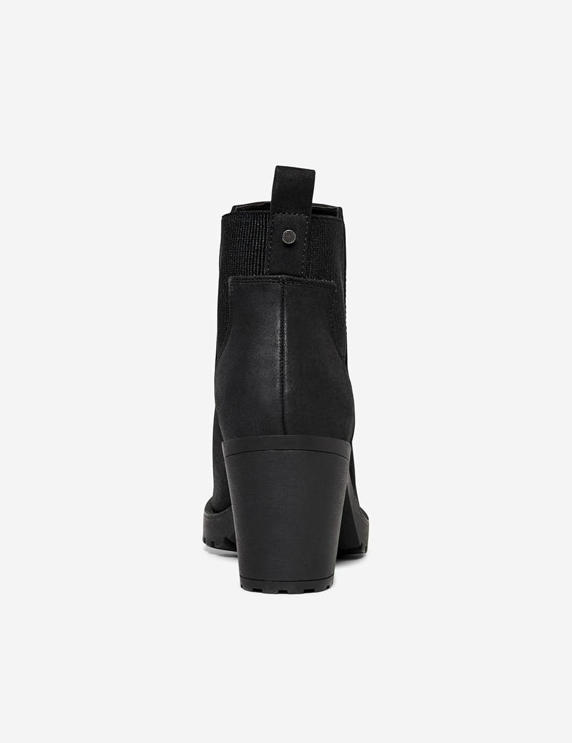 image:imageONLY Women Chelsea Boots with Heel Ankle Shoes Bootie Boots Without Closure ONLBARBARANoir Blanc