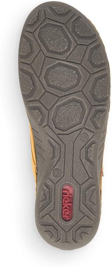 image:imageRieker Femme Chaussures Lacets 52543 Dame Chaussures ConfortablesJaune