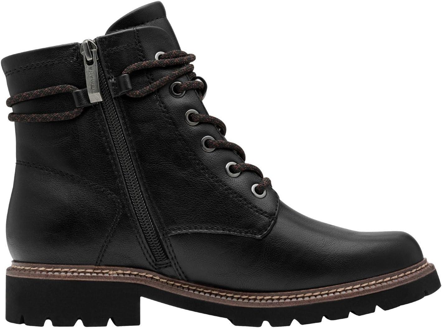 image:imageTamaris Femme Damen Lace Boot Flat 12526245 BottineNoir