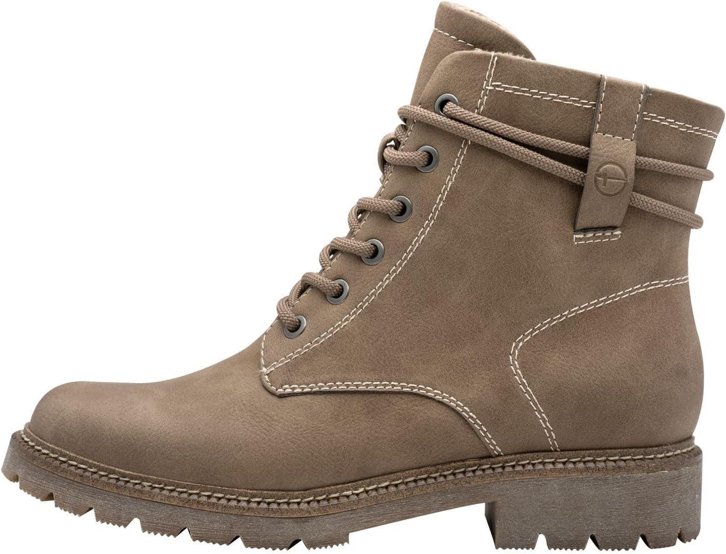 image:imageTamaris Femme Damen Lace Boot Flat 12526245 BottineTaupe