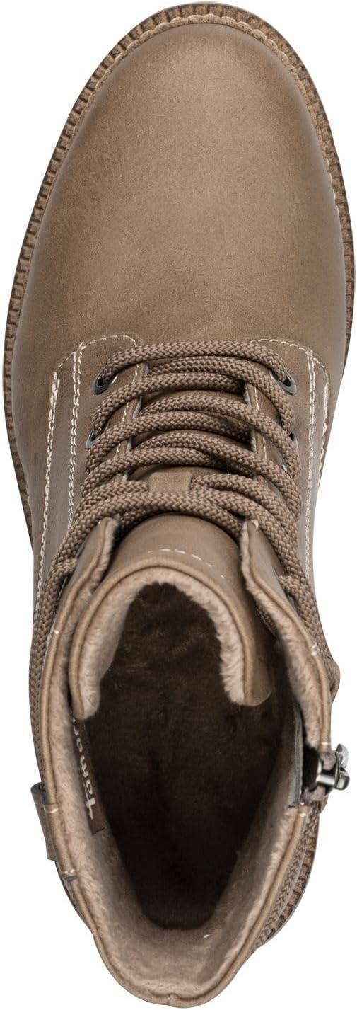 image:imageTamaris Femme Damen Lace Boot Flat 12526245 BottineTaupe