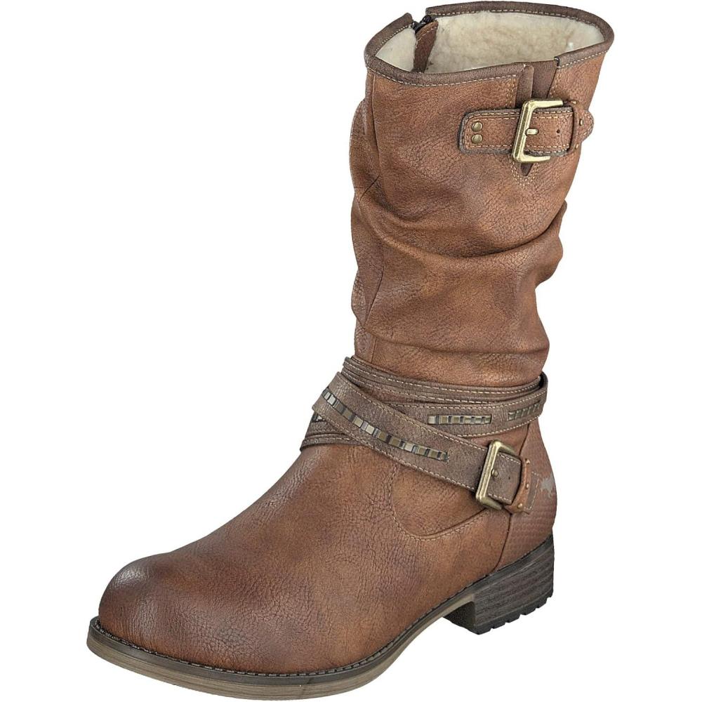 image:imageMustang 1139624 Bottes hautes FemmeMarron