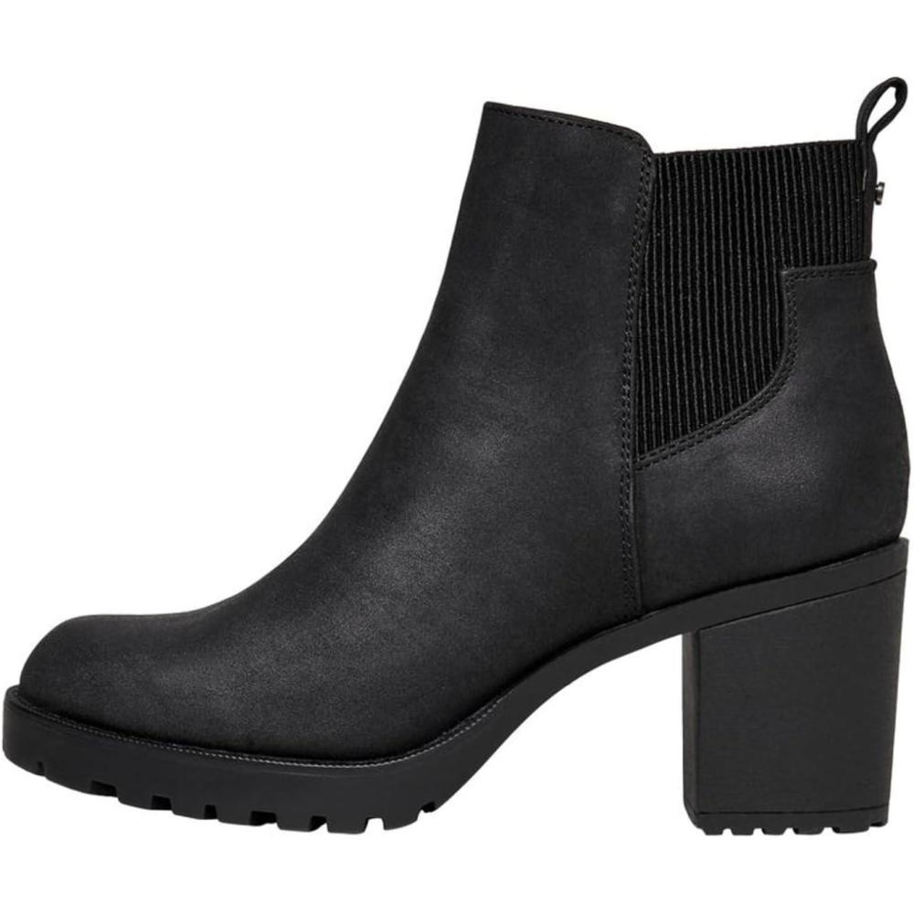 image:imageONLY Women Chelsea Boots with Heel Ankle Shoes Bootie Boots Without Closure ONLBARBARANoir