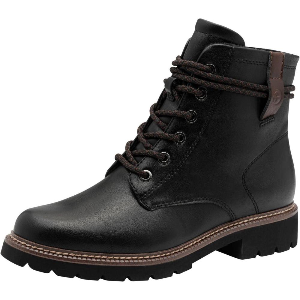 image:imageTamaris Femme Damen Lace Boot Flat 12526245 BottineNoir