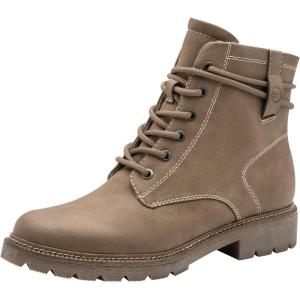 Tamaris Femme Damen Lace Boot Flat 1-25262-45 Bottine(Taupe)