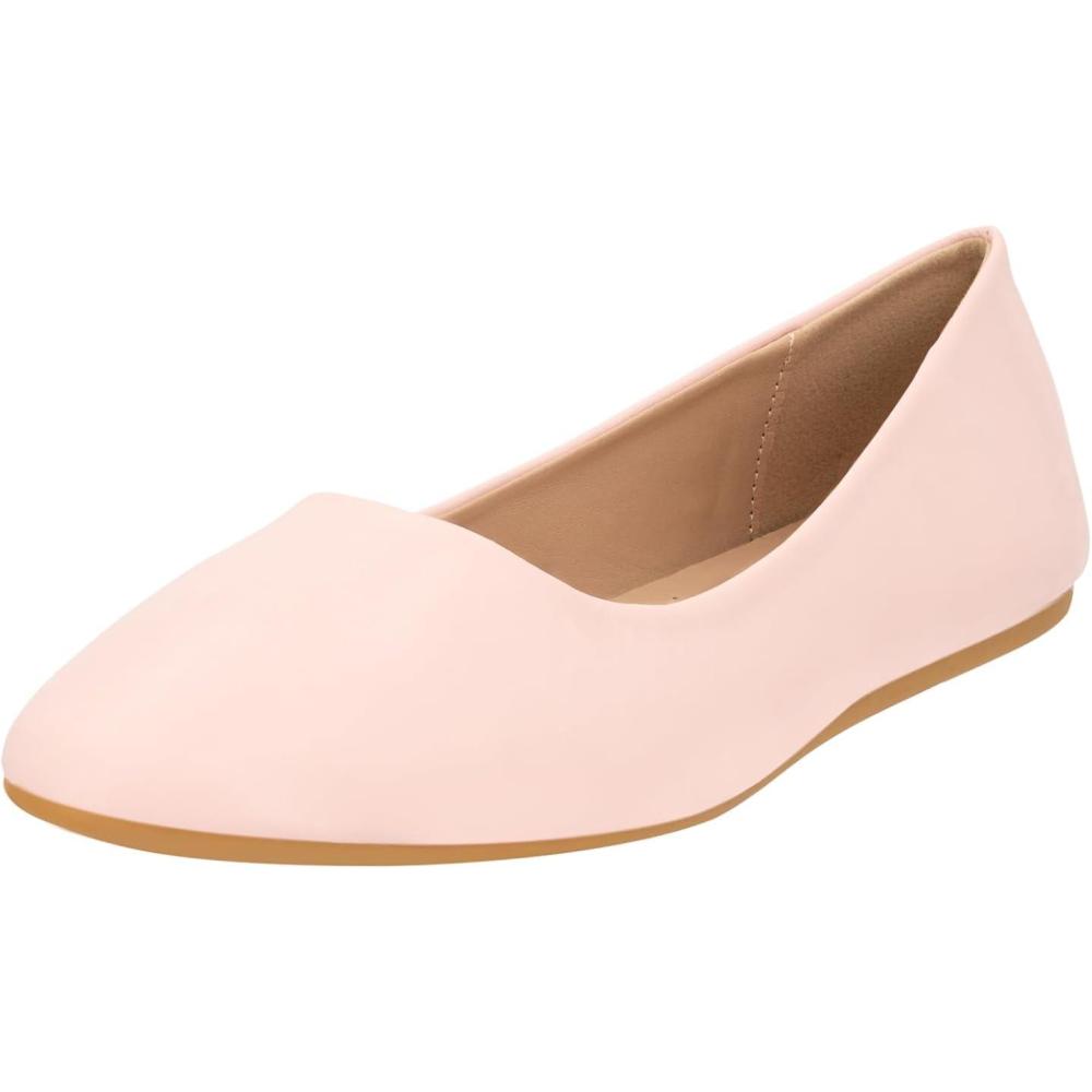 image:imageElara Chunkyrayan Ballerine Plate Confortable pour FemmeRose Lyon