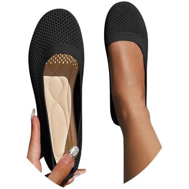 image:imageGnrique Ballerines Femme Petit Talon Confortable Confort Chic Chaussures Pieds Larges Plates Chausson Ballerine Femme De Danse Compenses Sexy Chaussure Souples Pantoufle Confortable