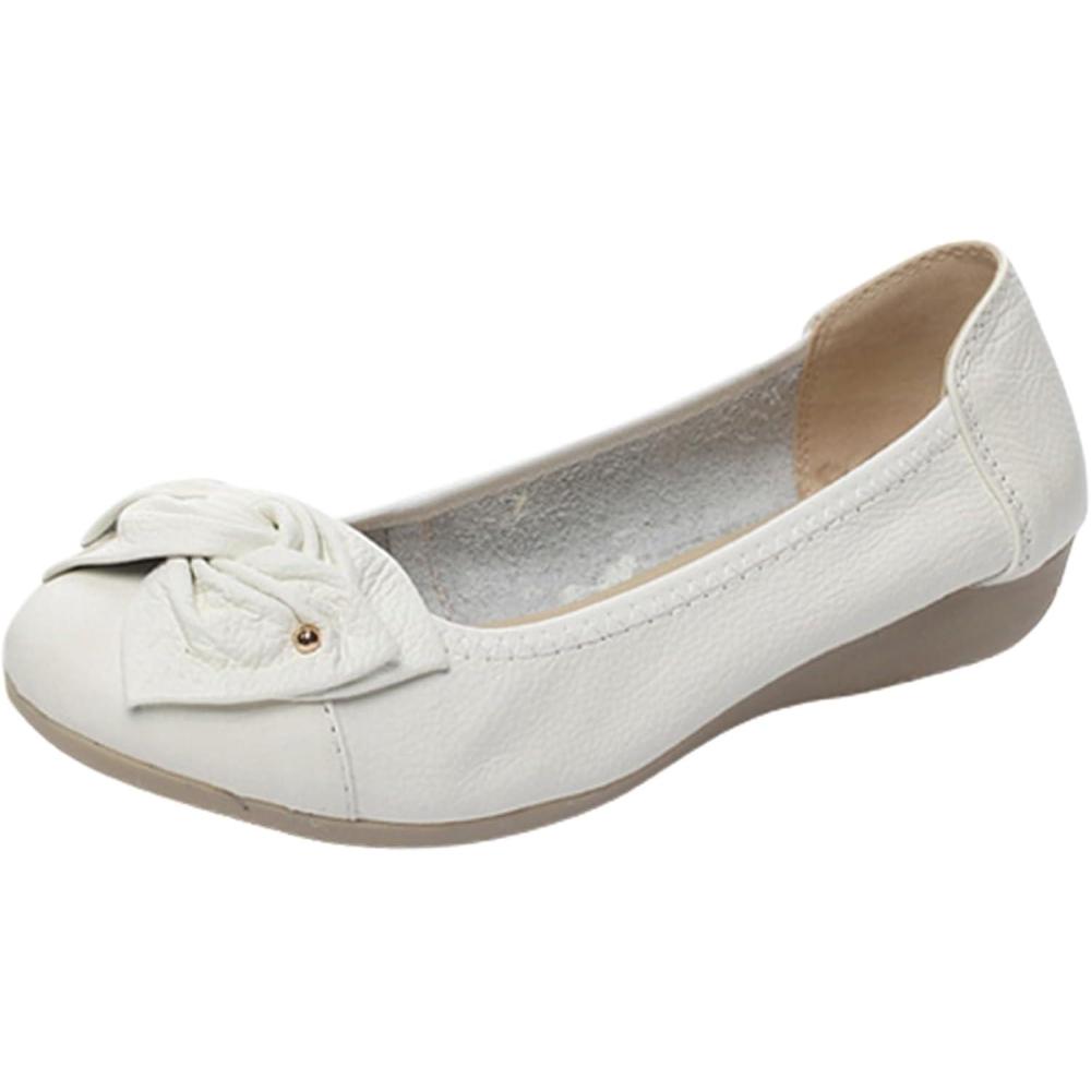 image:imageChaussures Orthopediques Femmes Chaussures de Danse Classiques pour Femmes Plates de Marche Bout Rond Confortable Orthopdique Marche Basquette Respirantes Antidrapantes BasketsWh1