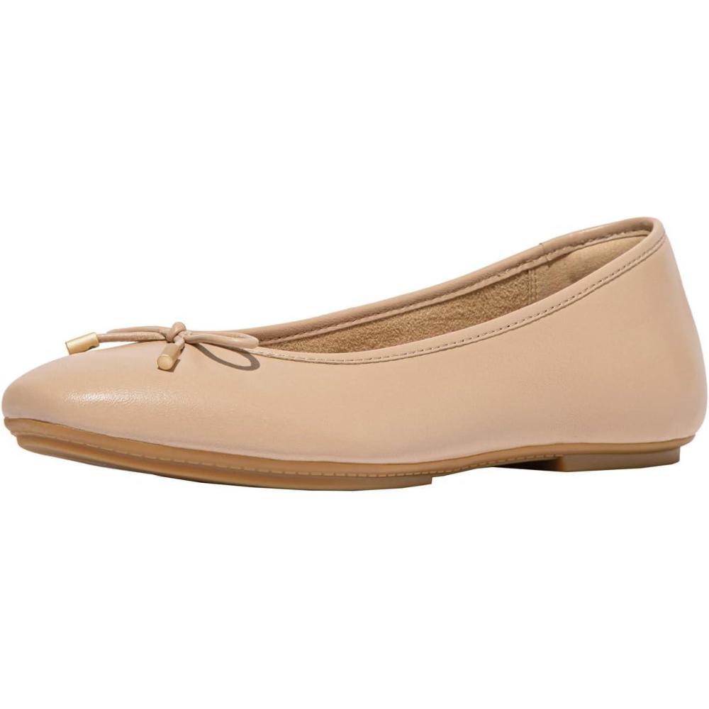 image:imageFitflop Ballerines en Cuir Beige DelicatoBeige Classique