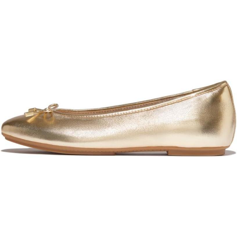 image:imageFitflop Ballerines en Cuir Beige DelicatoPlatino