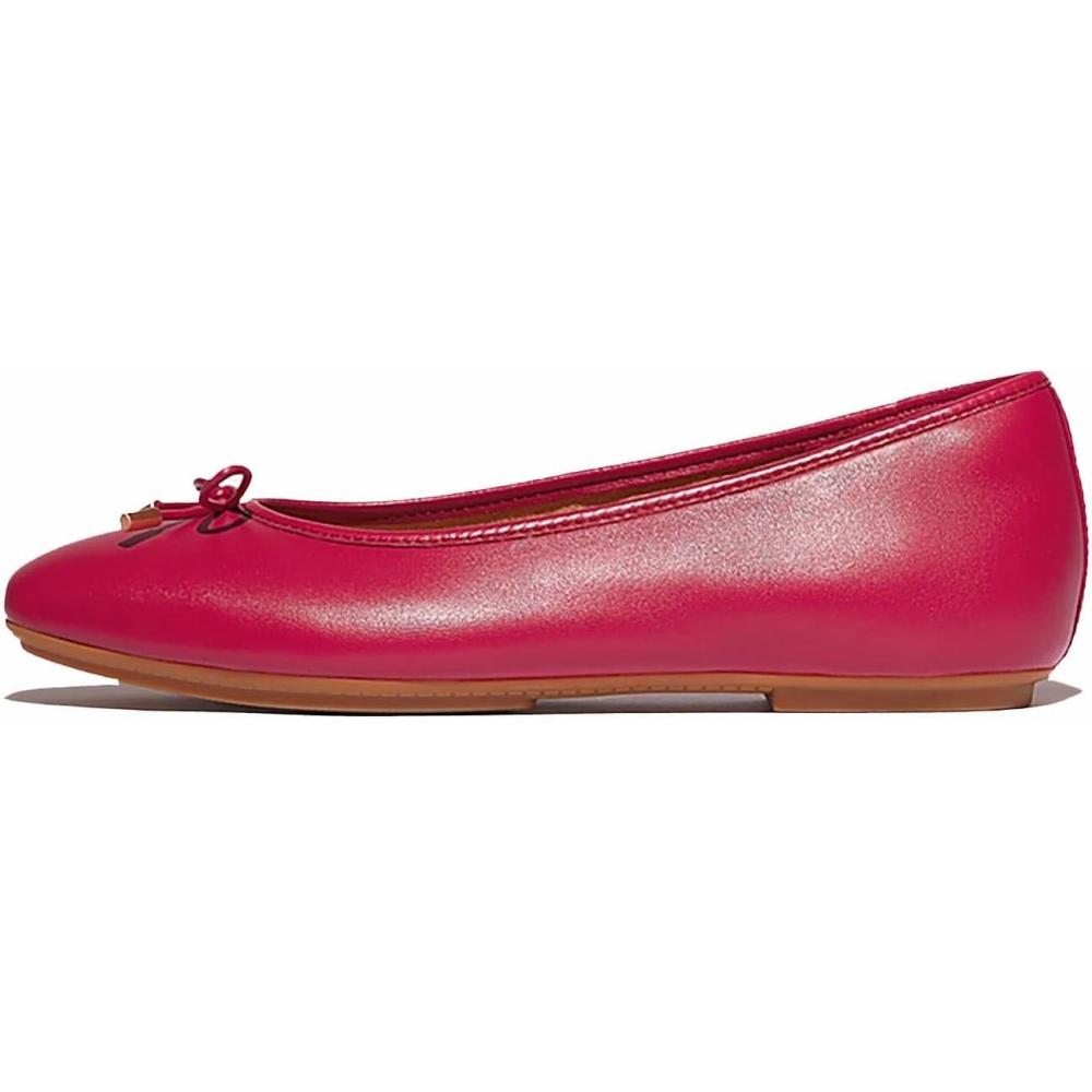 image:imageFitflop Ballerines en Cuir Beige DelicatoRedberry