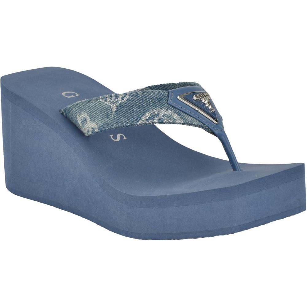 image:imageGUESS Femme Demmey SandaleBleu Denim 400