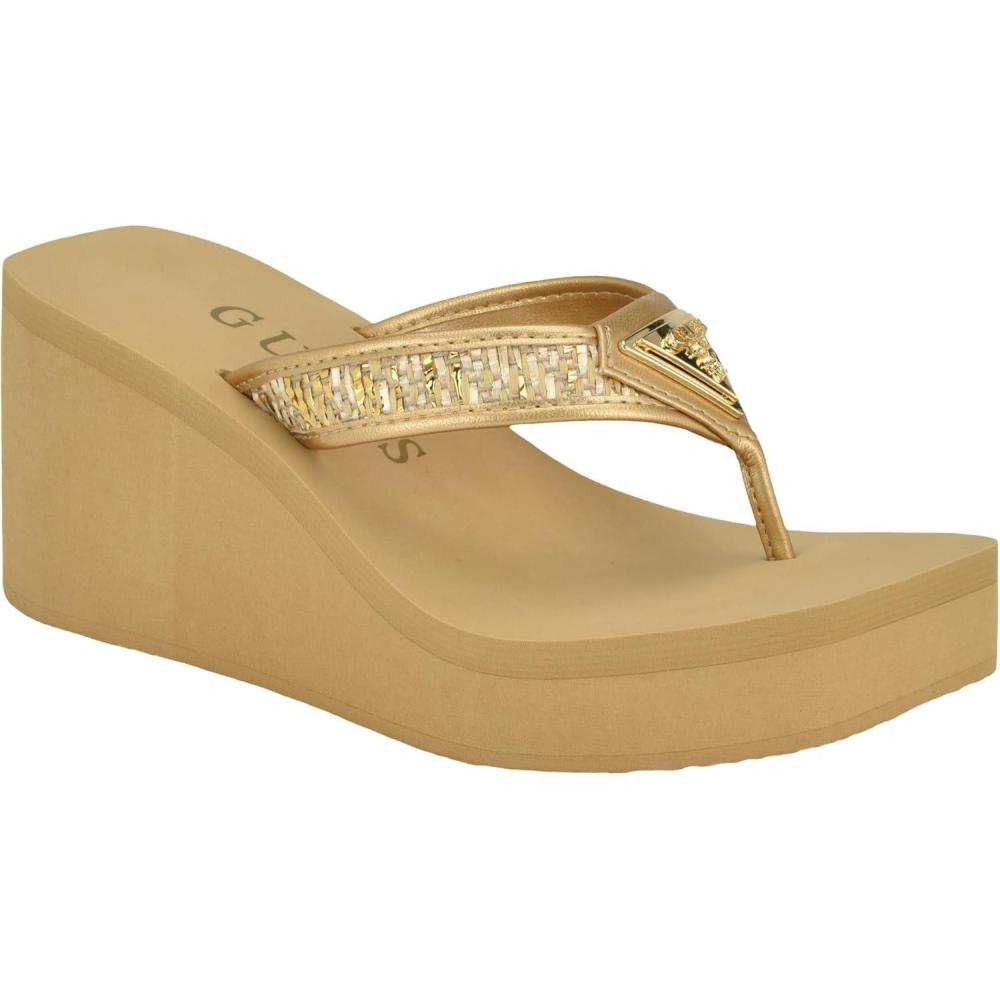image:imageGUESS Femme Demmey SandaleOr Naturel 710