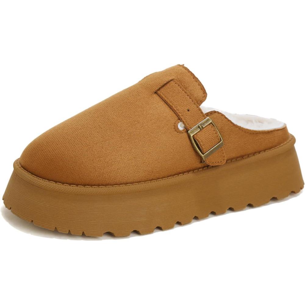 image:imageBottes dhiver femmesBottes neige classiques confortables semelle intrieure mousse mmoire forme semelle plateforme antidrapante et doublure fourrureMarron C