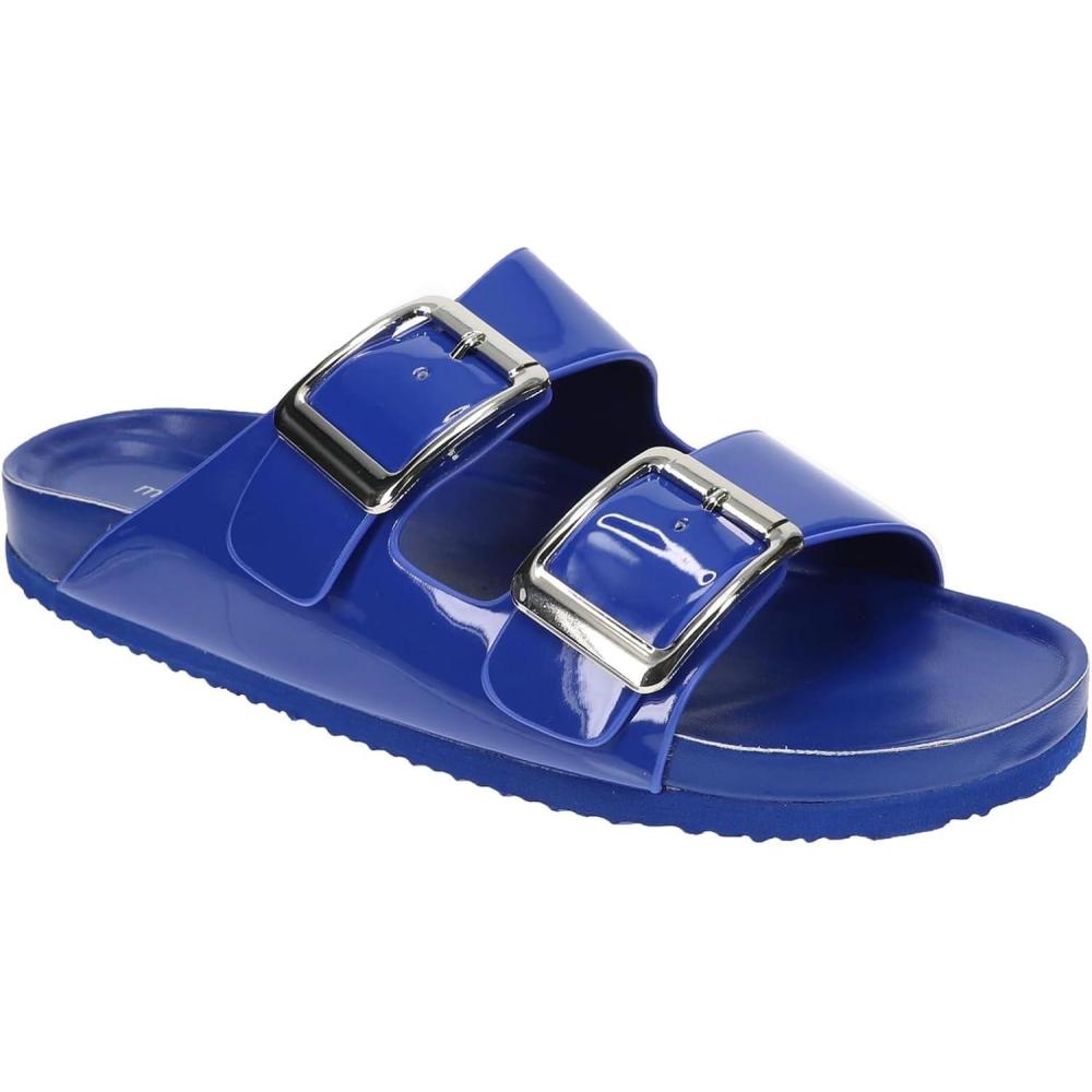 image:imageMadden Girl Sandales Bodiee Slide pour femme bleu cobalt 375 EU