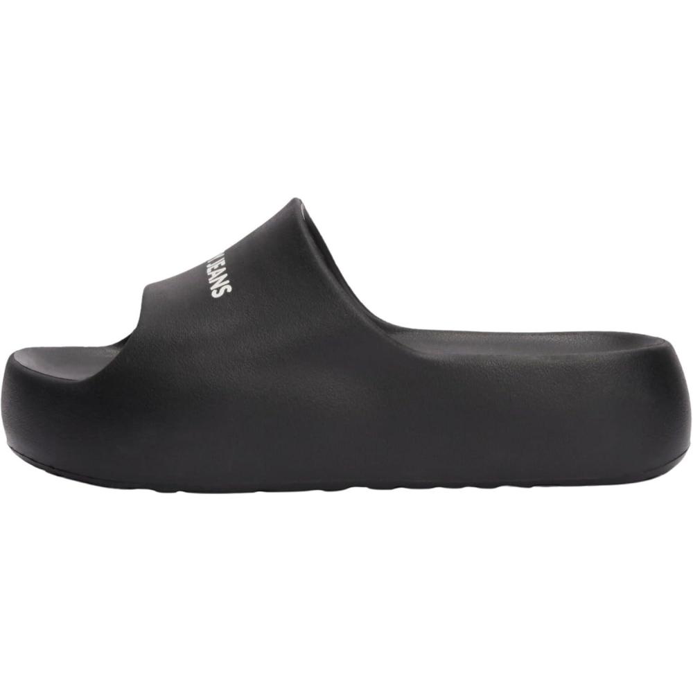 image:imageTommy Jeans Femme Tjw Flatform Pool Slide Ess En0en02763 TongsNoir