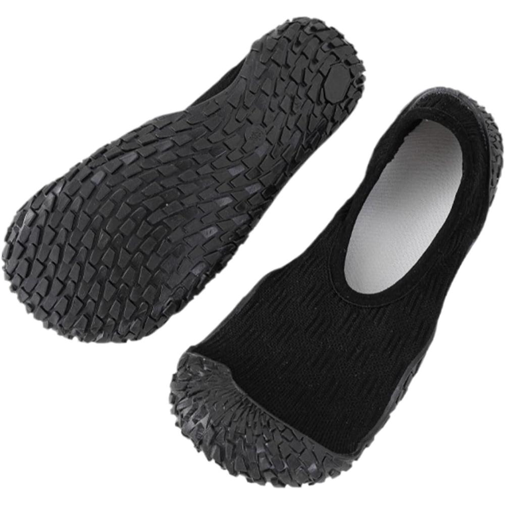 image:imageChaussures de marche pour lintrieur chaussures pieds nus chaussures de fitness pour femmes chaussures intrieures calmes et silencieuses confortables baskets non slip pour yoga etNoir