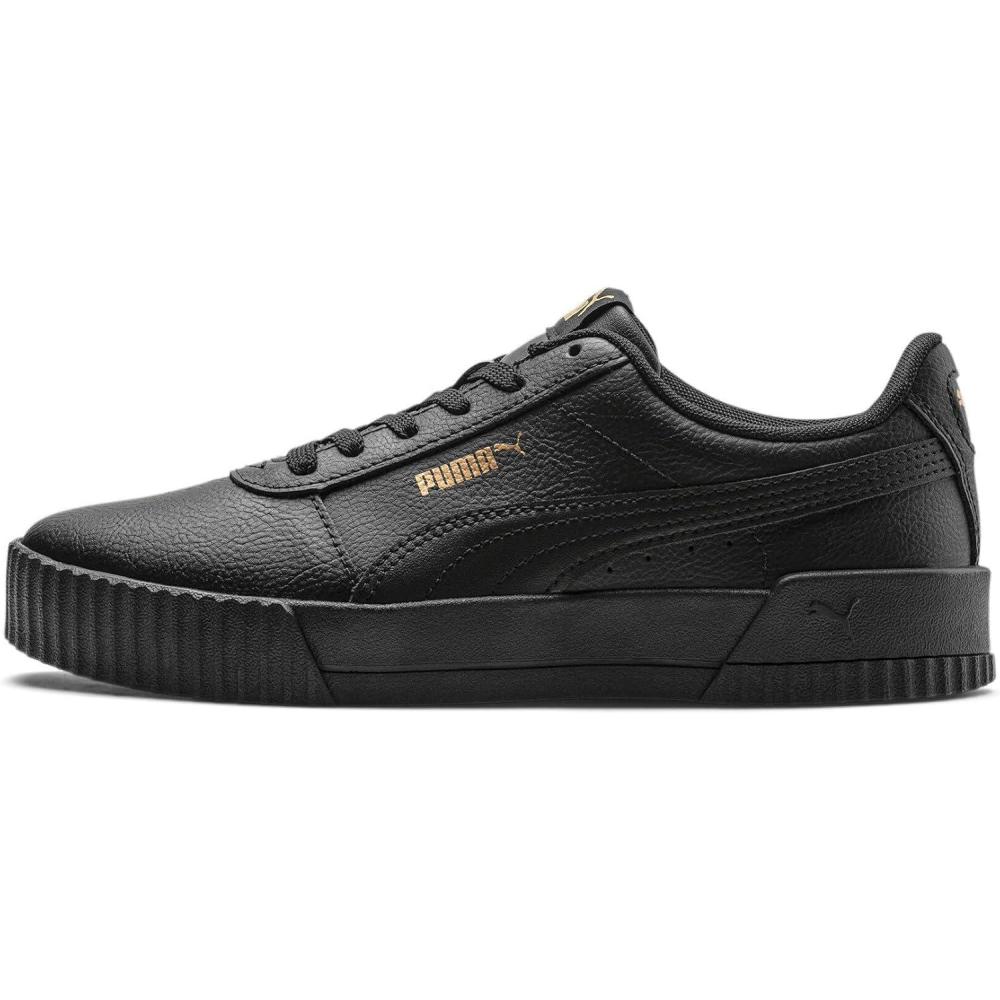 image:imagePUMA Carina Leather Adult Women SneakersNoir Blanc