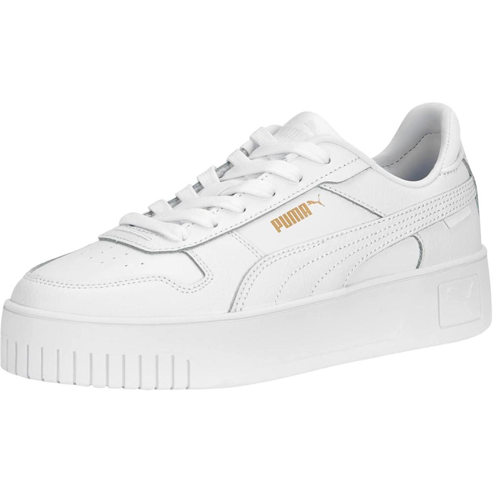 image:imagePUMA Carina Leather Adult Women SneakersPuma White Silver