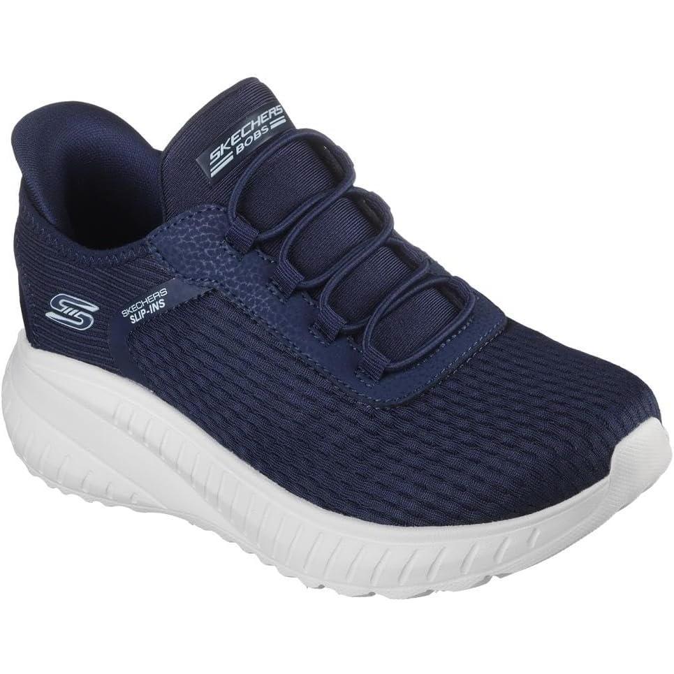 image:imageSkechers Hands Free Slipins Skechers Bobs Squad Chaos in Color BasketFilleBleu Marine
