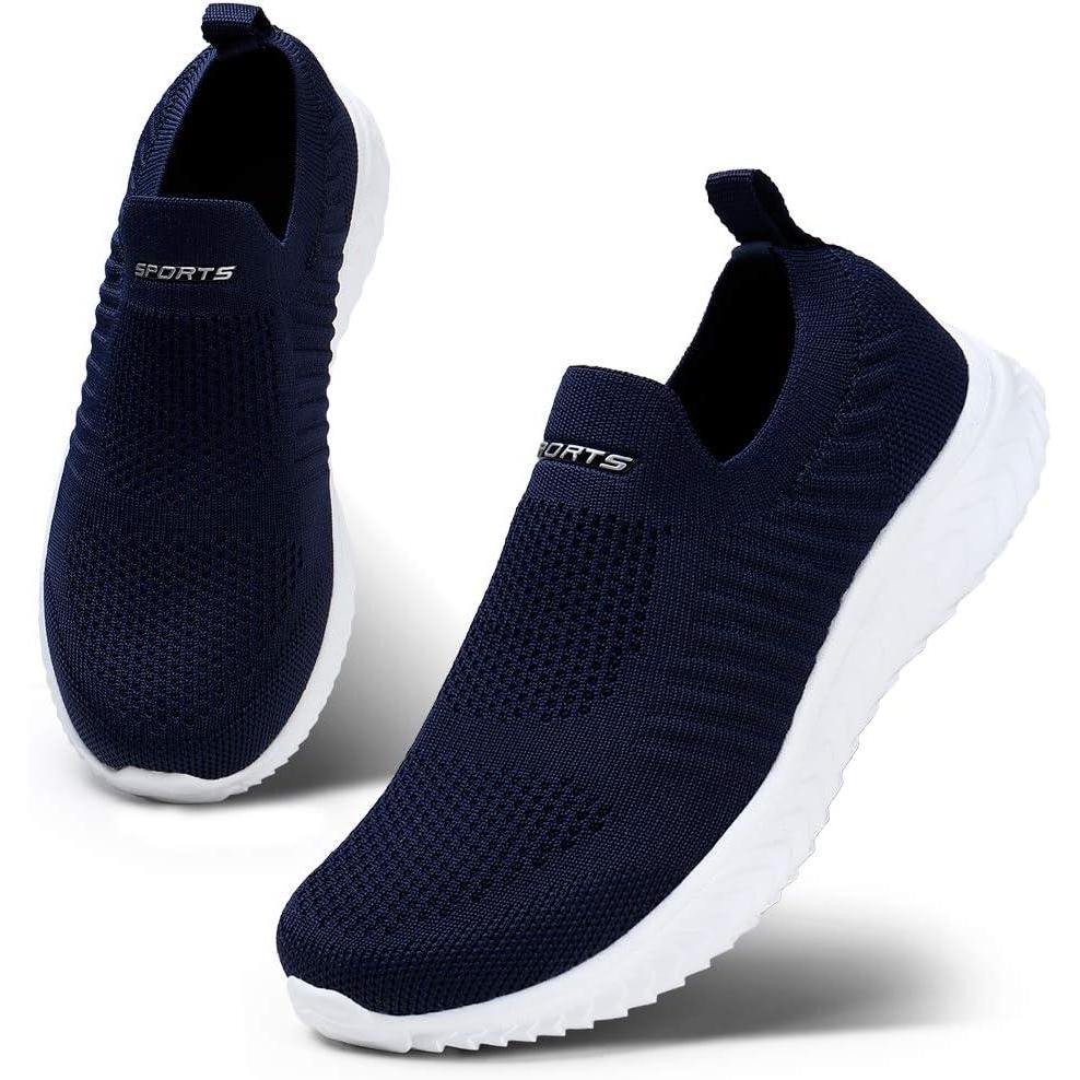 image:imageHKR Basket Femme Respirantes Chaussures de Running Marche Sport Travail Lgres Sneakers 3542EUBleu