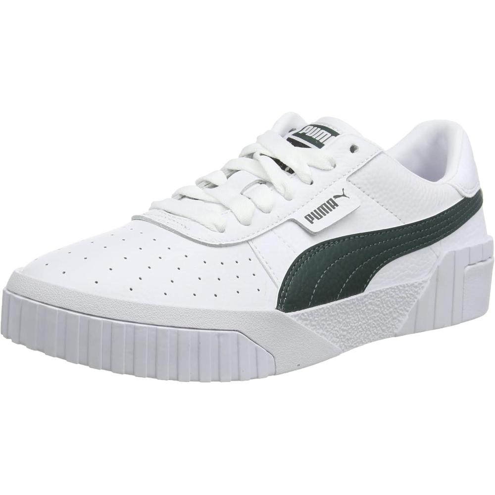 image:imagePUMA Cali Wns Baskets FemmeBlanc Puma White Green Gables