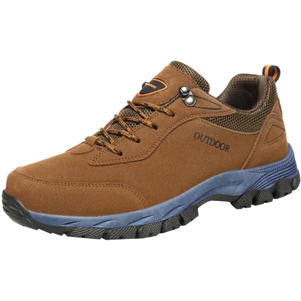 image:imageGenerisch Chaussures de marche Chaussures de randonne pour femme Chaussures de trekking Pieds larges Impermables Chaussures de loisirs Chaussures dt Chaussures de travailMarron 2