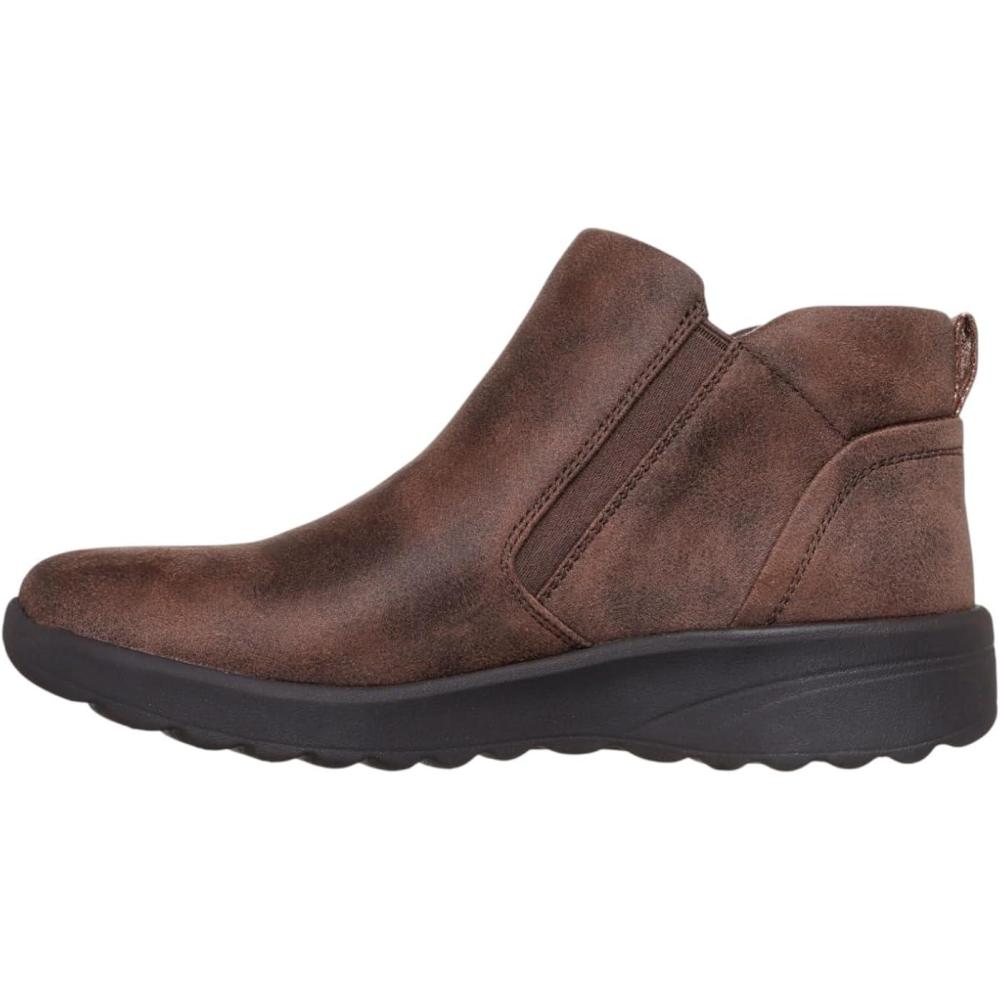 image:imageSkechers Lovely Vibe Fall In Bloom BottineFemmeChocolate Microleather
