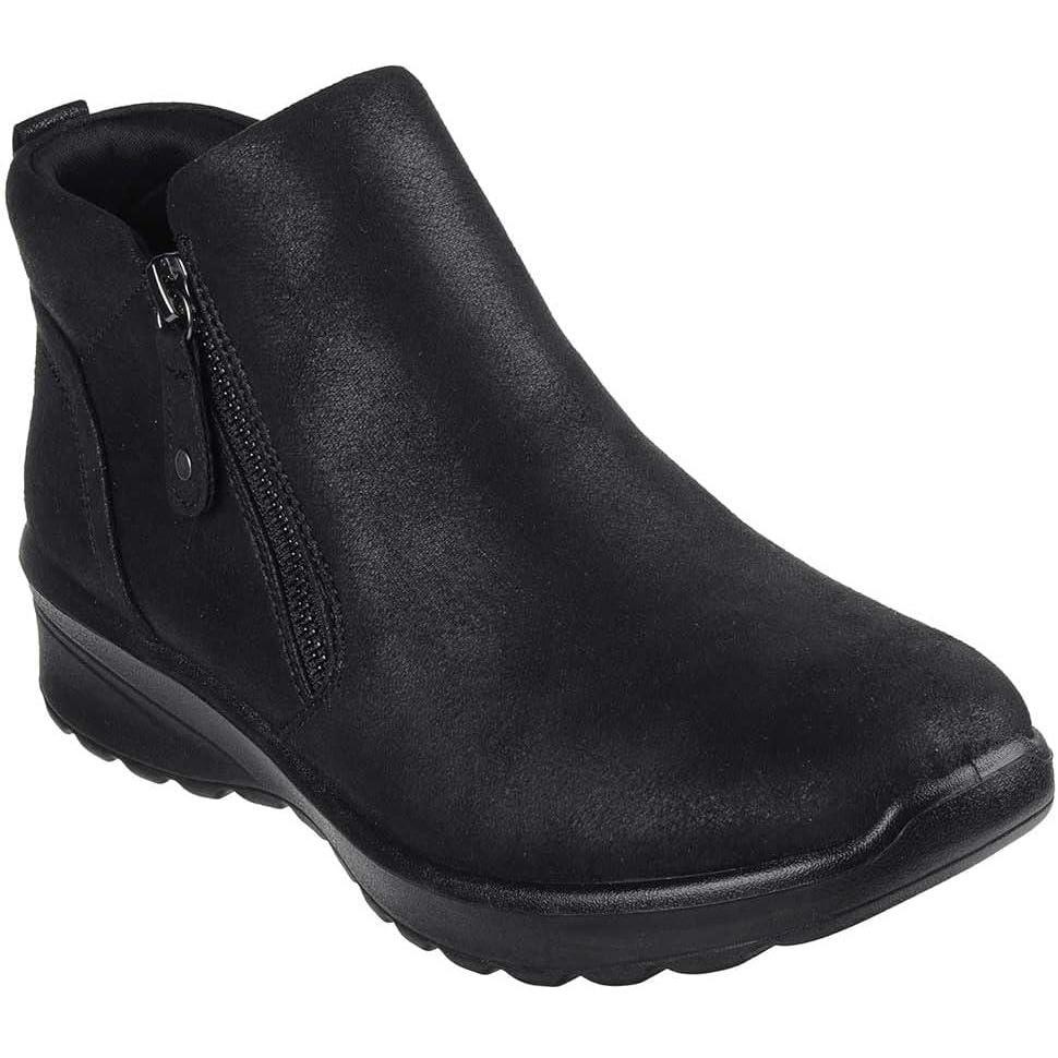 image:imageSkechers Lovely Vibe Fall In Bloom BottineFemmeCuir Noir