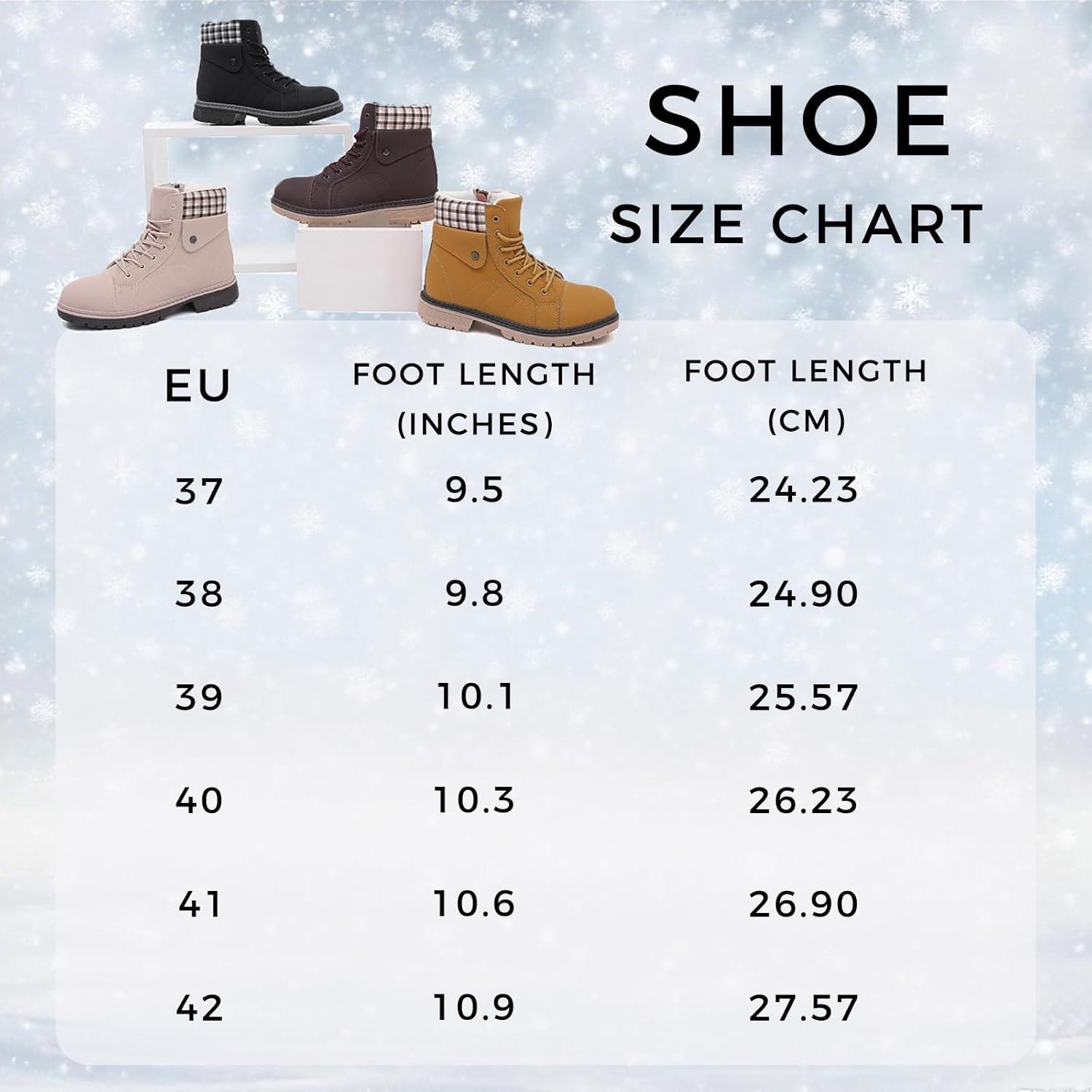 image:imageBottes Femme Hiver Chaussures Bottes de Neige Trekking Outdoor Botte Cheville Confort Chaude Chaussures BootsBeige