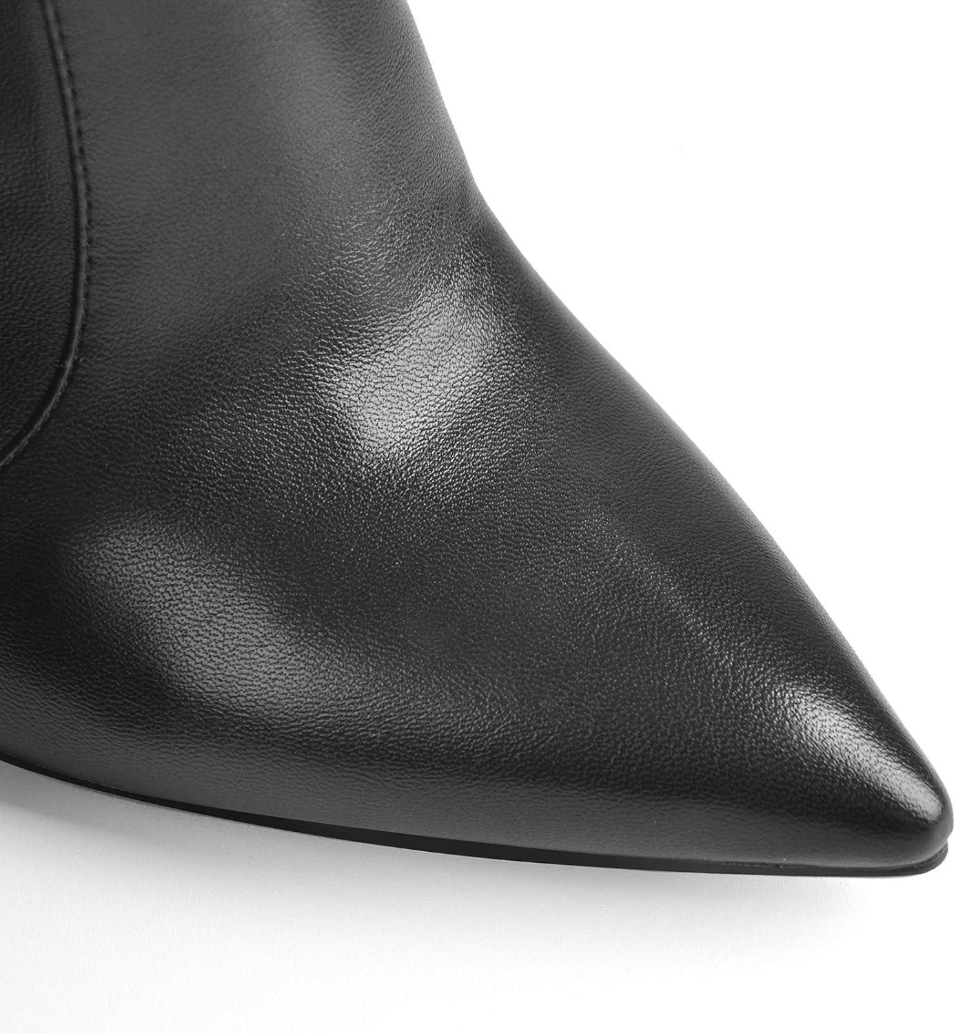image:imageOnly maker Bottines classiques en dentelle pour femme Vernis noir 41 EUNoir en Polyurthane