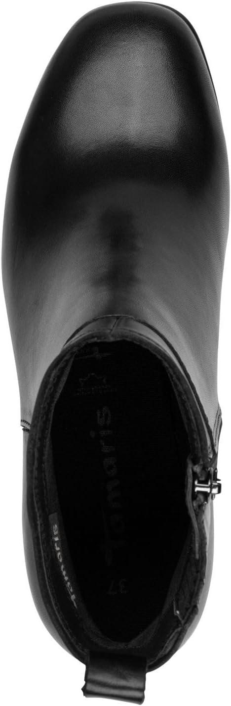 image:imageTamaris Damen Boot Heel 12532345 BottineFemmeCuir Noir