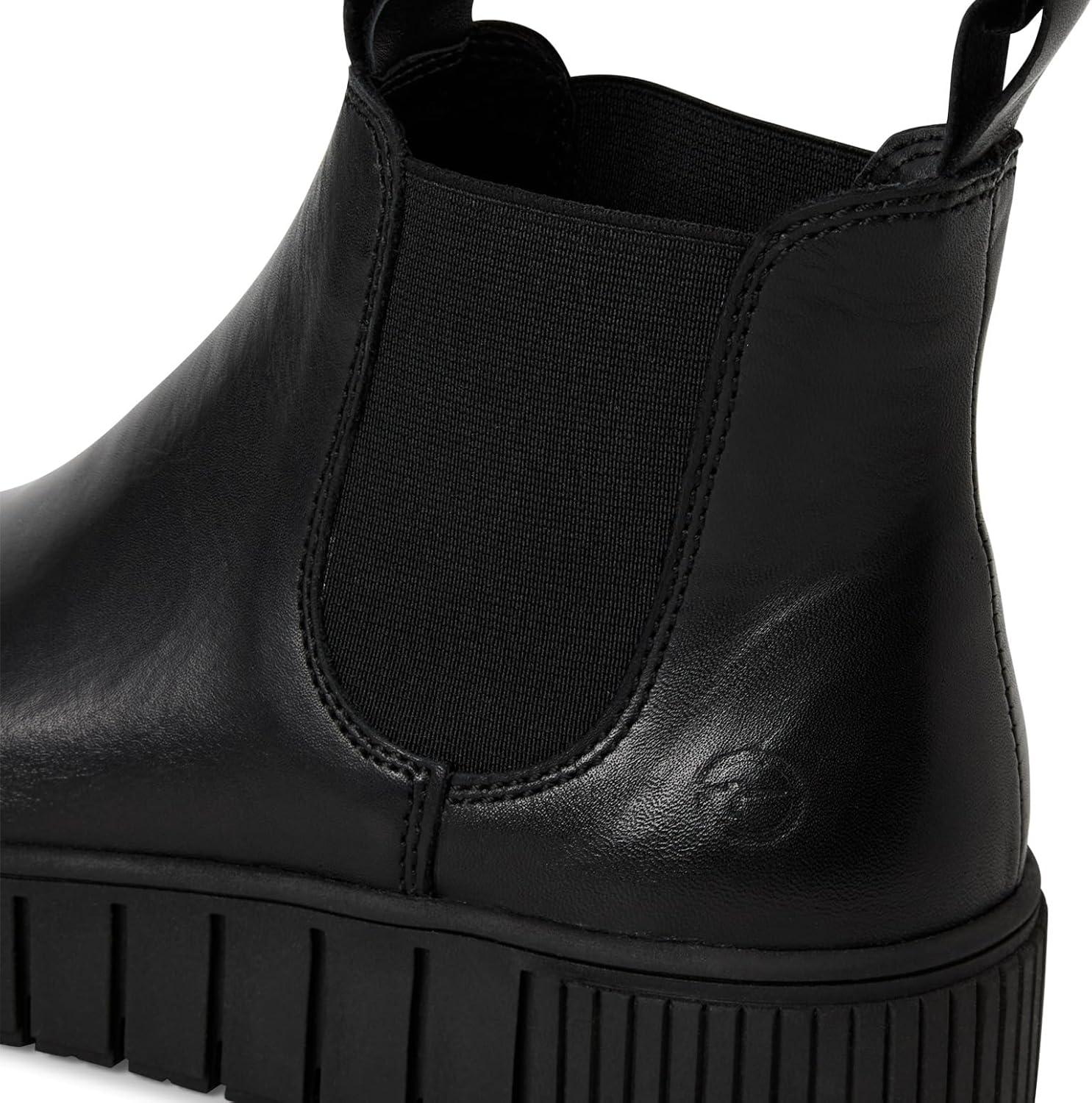 image:imageTamaris Femme 12540343 Bottine ChelseaCuir Noir