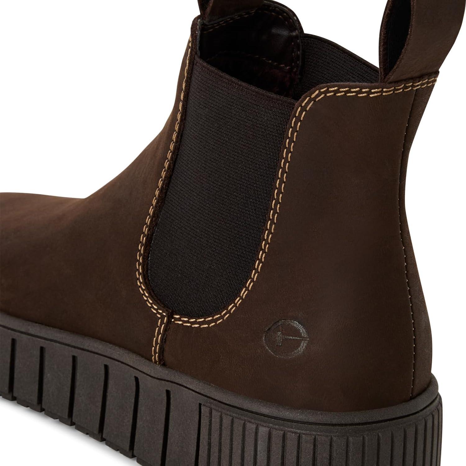 image:imageTamaris Femme 12540343 Bottine ChelseaMarron Pull Up